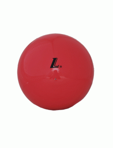 Мяч для художественной гимнастики "L" розовый 18см