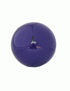Мяч для художественной гимнастики "L" фиолетовый 18см