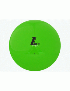 Мяч для художественной гимнастики "L" зеленый юниор 15см