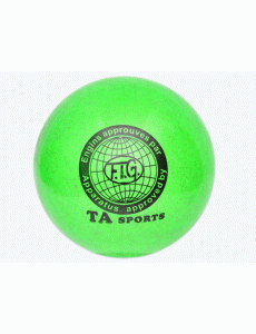 Мяч гимнастический блестящий  TA Sport зеленый